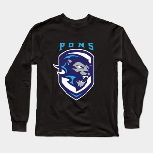 New Logo 2019 (Blue Text) Long Sleeve T-Shirt